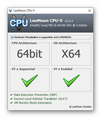 Интерфейс LeoMoon CPU-V
